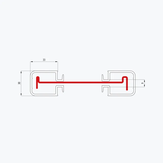 Statischer Verbinder 9 mm 120219
