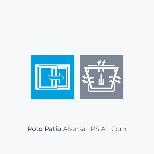 Parallelschiebesystem Roto Patio Alversa | PS Air Com