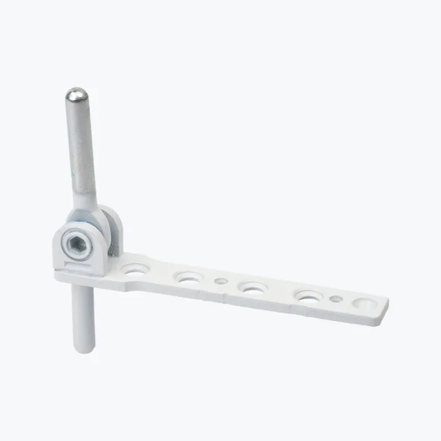 TBEL 6120-104061 weißes Rahmenscharnier KF D6X3/24 TS RAL9016 K100 (de